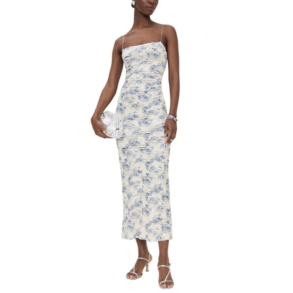 Bec And Bridge Floral Multicolor Riva Maxi Dress Size 4